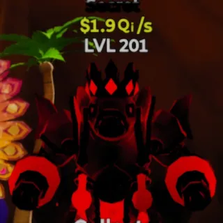 Fortnite Steal the Brainrot Giga Bonito Cannoinito Darkness 1.9Qi/s Lvl 201