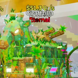 Fortnite Steal the Brainrot Giraffzilla Jungle 51.3Qi/s Lvl 250 1 Trait