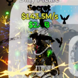 Fortnite Steal the Brainrot Dilly Pickle Gothic 2 Traits 143.5M/s
