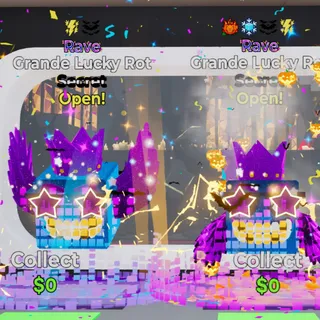 Fortnite Steal the Brainrot 2x Grande Lucky Rot Rave