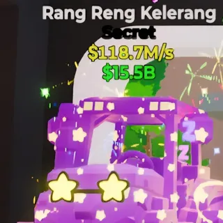 Fortnite Steal the Brainrot Rang Rang Kelerang Dreamy 2 Traits 118.7M/s
