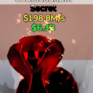 Fortnite Steal the Brainrot Cobracadabra Darkness 1 Trait 198.8M/s