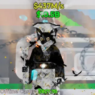 Fortnite Steal the Brainrot Bau Wang Wolf Monarca Gothic 2 Traits 437M/s