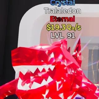 Fortnite Steal the Brainrot Tralaledon Crystal 19.3Qa/s Lvl 91
