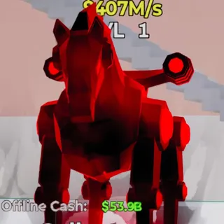 Fortnite Steal the Brainrot Meccavallo Darkness 407M/s Lvl 1