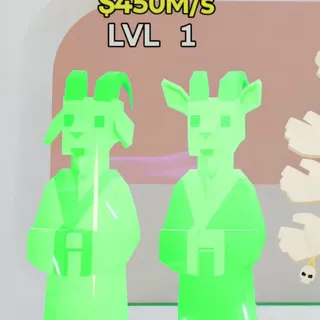 Fortnite Steal the Brainrot Cabritos Brotheritos Rainbow 450M/s Lvl 1