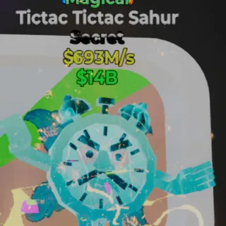Fortnite Steal the Brainrot Tictac Tictac Sahur Magical 3 Traits 693M/s