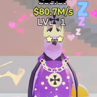 Fortnite Steal the Brainrot Pingus Kingus Dreamy 80.7M/s Lvl 1 1 Trait