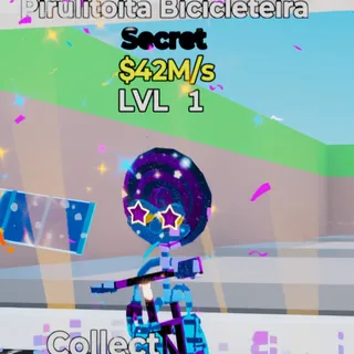Fortnite Steal the Brainrot Pirulitoita Bicicleteira Rave 42M/s Lvl 1