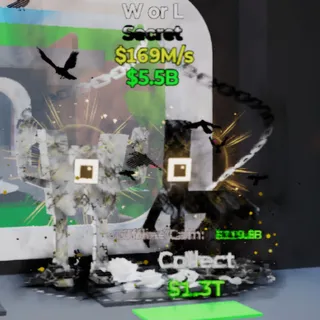 Fortnite Steal the Brainrot W Or L Gothic 169M/s