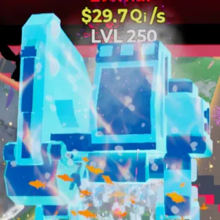 Fortnite Steal the Brainrot DiggoBlock Aqua 2 Traits 29.7Qi/s Lvl 250