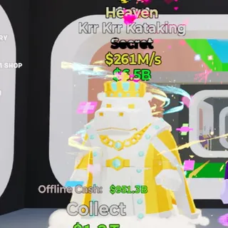 Fortnite Steal the Brainrot Krr Krr Kataking 261M/s