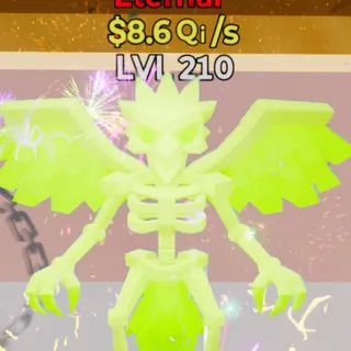 Fortnite Steal the Brainrot Vulturino Skeletono Rainbow 8.6Qi/s Lvl 210 3 Traits