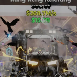 Fortnite Steal the Brainrot Rang Rang Kelerang Gothic 3 Traits 268.7M/s