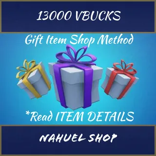 13000 vbucks 🎁