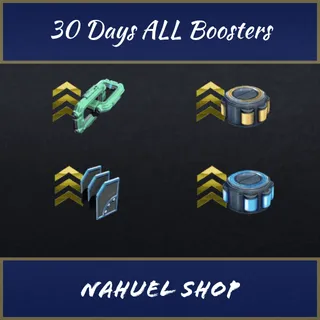 30 Days ALL boosters