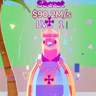 Fortnite Steal the Brainrot Pingus Kingus Neon 90.2M/s Lvl 1