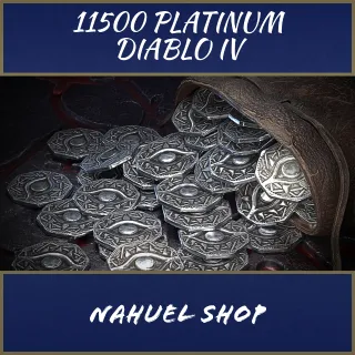 diablo iv - 11500 platinum