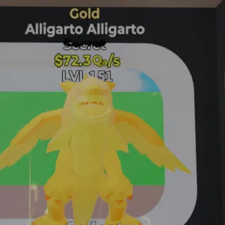Fortnite Steal the Brainrot Alligarto Alligarto Gold 72.3Qa/s Lvl 151