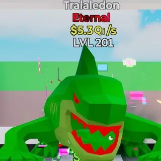 Fortnite Steal the Brainrot Tralaledon Zombie 1 Trait 5.3Qi/s lvl 201