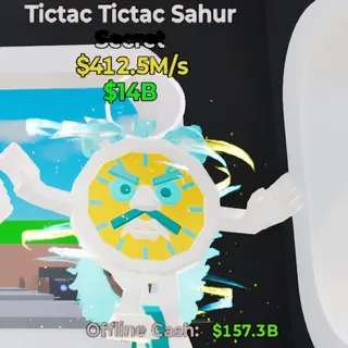 Fortnite Steal the Brainrot Tictac Tictac Sahur Heaven 412.5M/s