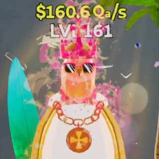 Fortnite Steal the Brainrot Pingus Kingus Summer 160.6Qa/s Lvl 161