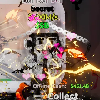 Fortnite Steal the Brainrot Dul Dul Dul Gothic 4 Traits 300M/s