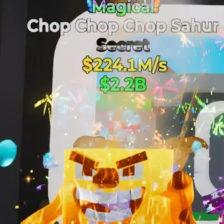 Fortnite Steal the Brainrot Chop Chop Chop Sahur Magical 5 Traits 224.1M/s
