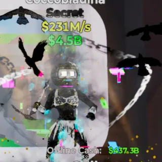 Fortnite Steal the Brainrot Coccobladina Gothic 3 Traits 231M/s