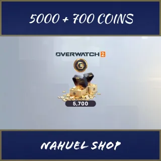 5700 coins overwatch 2