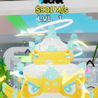 Fortnite Steal the Brainrot Tempelino Fishinio Heaven 901M/s Lvl 1 5 Traits