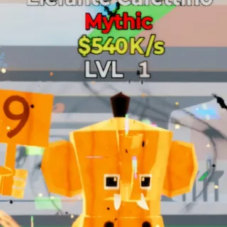 Fortnite Steal the Brainrot Elefante Cafettino Halloween 540K/s Lvl 1 1 Trait