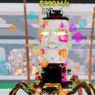 Fortnite Steal the Brainrot Gigalitraktos Spidorobos Muertos 990M/s Lvl 1