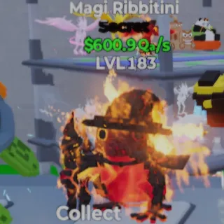 Fortnite Go Up for Brainrots Magi Ribbitini Lava 600.9Qa/s Lvl 183