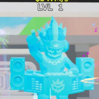 Fortnite Steal the Brainrot Disco Roller Diamond 147M/s Lvl 1