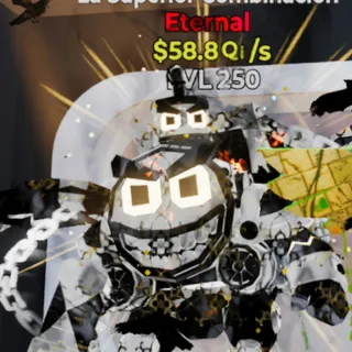 Fortnite Steal the Brainrot La Superior Combinacion Gothic 58.8Qi/s Lvl 250 1 Trait