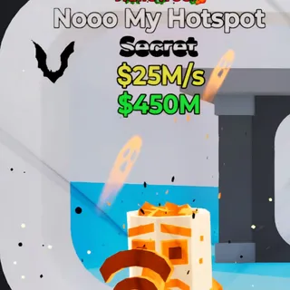 Fortnite Steal the Brainrot Nooo My Hotspot Halloween 25M/s