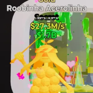 Fortnite Steal the Brainrot Roobinha Acerolinha 27.3M/s