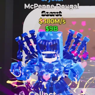 Fortnite Steal the Brainrot Mcpenne Dougal Crystal 3 Traits 380M/s