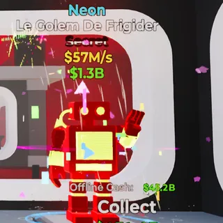 Fortnite Steal the Brainrot Le Golem De Frigider 57M/s