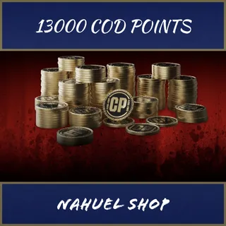 13000 cod points