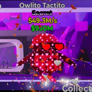 Fortnite Steal the Brainrot Owlito Tactito 49.3M/s