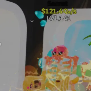 Fortnite Steal the Brainrot Bone Throne Summer 121.4Qa/s Lvl 141 2 Traits