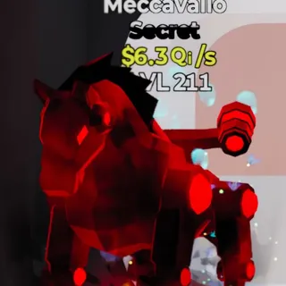 Fortnite Steal the Brainrot Meccavallo Darkness 6.3Qi/s Lvl 211 2 Traits