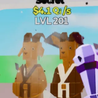 Fortnite Steal the Brainrot Cabritos Brotheritos Chocolate 4.1Qi/s Lvl 201 1 Trait