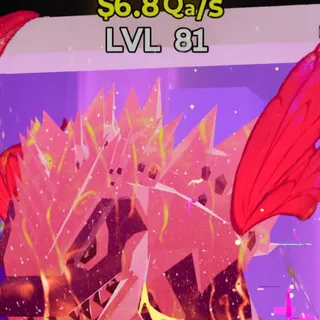 Fortnite Steal the Brainrot Gorgonzilla Magical 6.8Qa/s Lvl 81 3 Traits