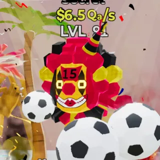 Fortnite Steal the Brainrot Clown Clown Sahur Football 6.5Qa/s Lvl 91