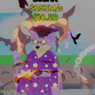 Fortnite Steal the Brainrot Bau Wang Wolf Monarca Dreamy 1 Trait 253M/s