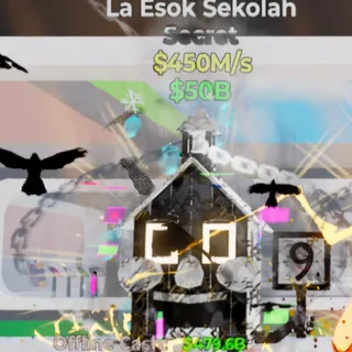 Fortnite Steal the Brainrot La Esok Sekolah Gothic 4 Traits 450M/s