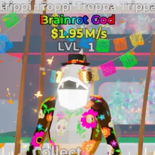 Fortnite Steal the Brainrot Trippi Troppi Troppa Trippa Muertos 1.95M/s Lvl 1